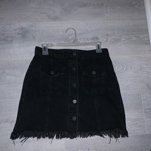 Forever 21 Skirts - Black Jean skirt Forever 21 Skirts - Black Jean skirt